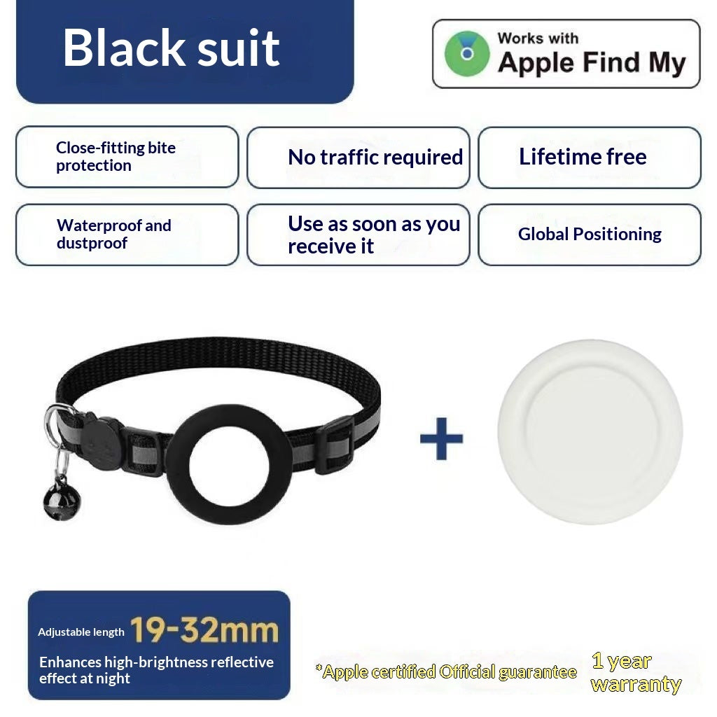 Airtag Cat Collar Premium Qality Gps Locator Pet Anti-lost Tracking Magic