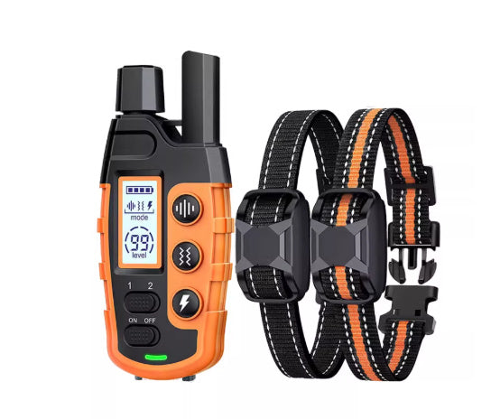 Dog Shock Collar - 3300Ft Rechargeable Waterproof Training Collar with Remote for Small, Medium & Large Dogs, Safe Beep, Vibration & Shock Modes (5-120lbs)