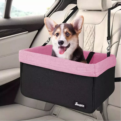 Jespet Goopaws Car Travel Dog Booster Seat, Black