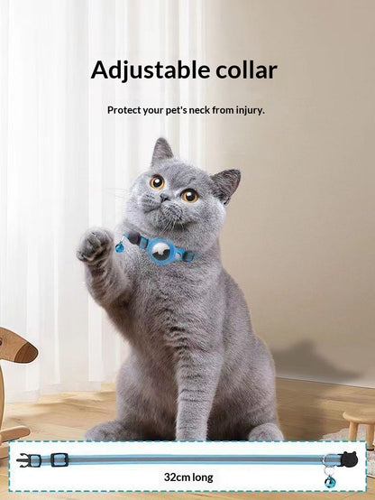 Airtag Cat Collar Premium Qality Gps Locator Pet  Anti-lost Tracking Magic