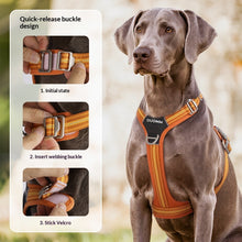 Best Pet Supplies Voyager Mesh Dog Breathable Harness Reflective Stitching, All Weather Adjustable for Walking Training, or Running - Heavy Duty & Durable, Harness