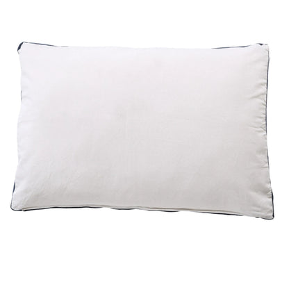 Stonewashed Blue Pillow Style Pet Bed With Removable Cover 24" X 36"