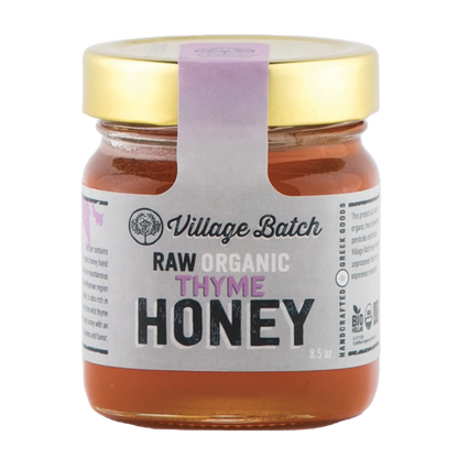 Raw Organic Thyme Honey