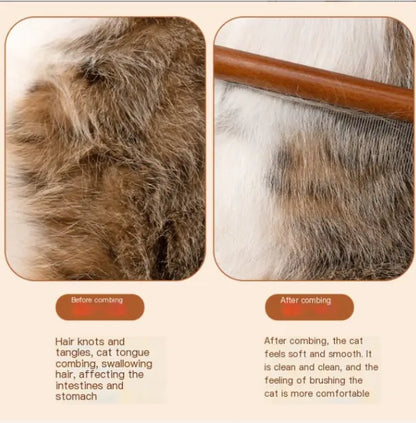 Pet Grooming Comb for Cat and Dog Hair Removal