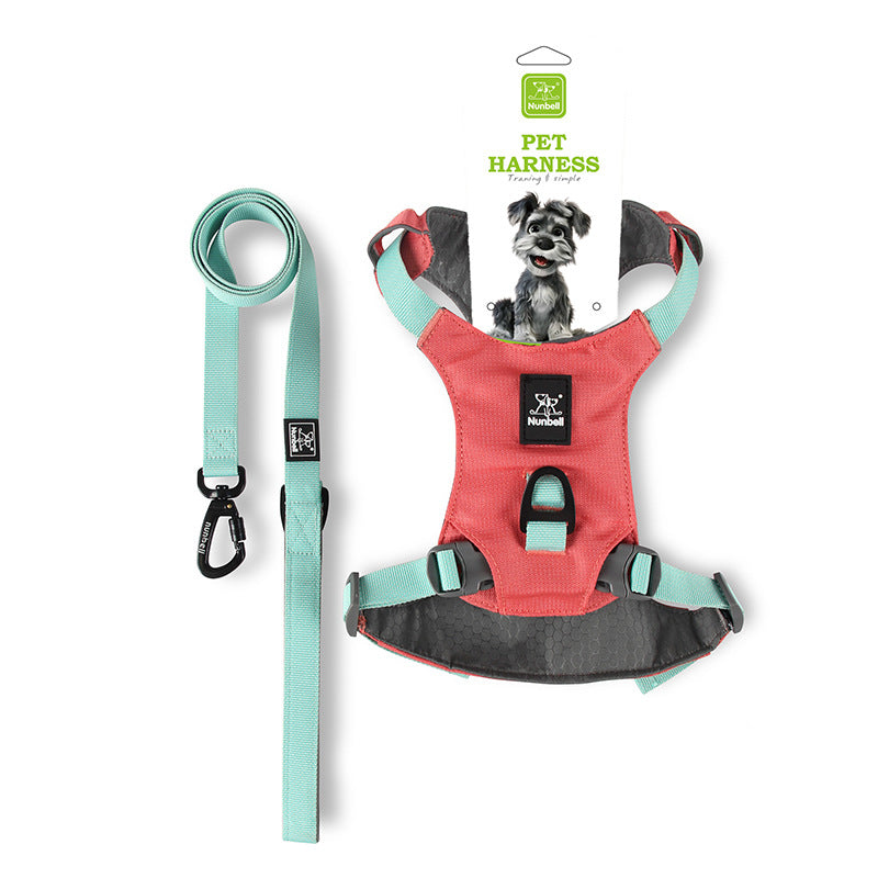 No Pull Dog Harness, Collar & Leash Set |Ideal for Training, Walking, Hiking