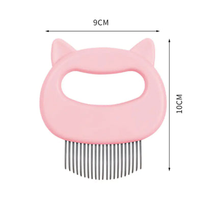 Cat Hair Removal Comb with Cute Handles for Grooming