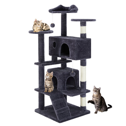 50 in Multi Functional Cat Tree house Cat Climbing Frame