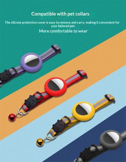 Airtag Cat Collar Premium Qality Gps Locator Pet  Anti-lost Tracking Magic