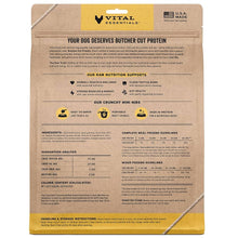 Vital Essentials(R) Freeze-Dried Raw Duck Entree Dog Food Mini Nibs,