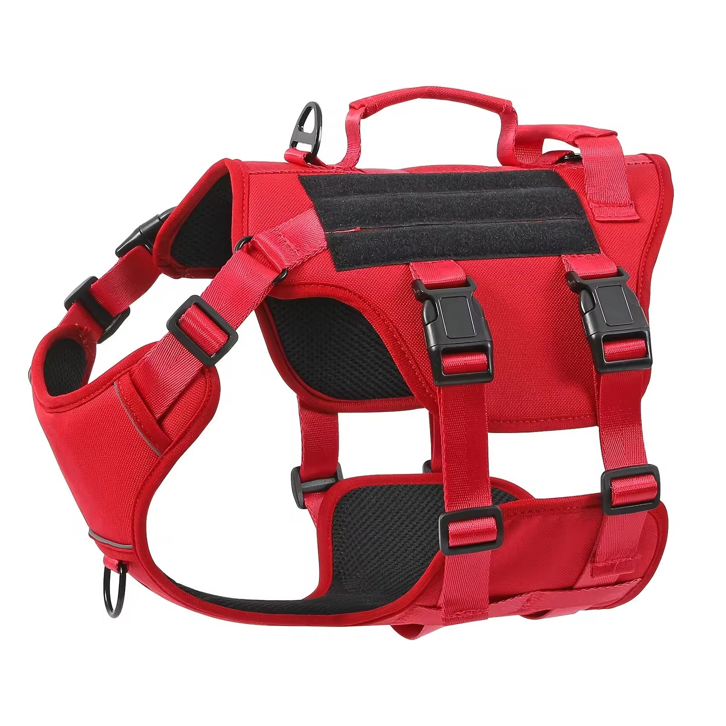 Tactical Dog Vest Harness, Outdoor Training Service Dog Vest Adjustable Built for Performance