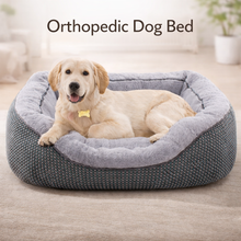 Orthopedic Dog Bed Medium Size Dog, Durable Plush Faux Fur Dog Crate Pad, Calming Anti Anxiety