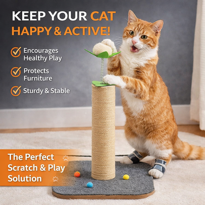 Cat Scratching Posts Sisal  for Indoorr Multifunctional Treadmill Jute Rope