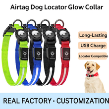 Anti-Loss Waterproof USB -Dog Collar – LED Safety Light