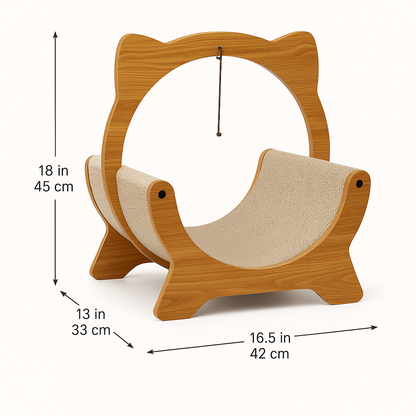 Cardboard Lounge Cat Scratcher