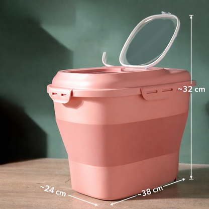 Pet Food Storage Container Big Size Airtight Dry Food Bin for Cats and Dogs Pet Supplies