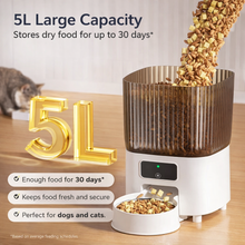 Automatic Pet Feeder Cat Smart WiFi Pet Feeder with Camera App Control