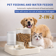 2-in-1 Automatic Pet Feeding &amp; Water Dispenser for Dogs &amp; Cats