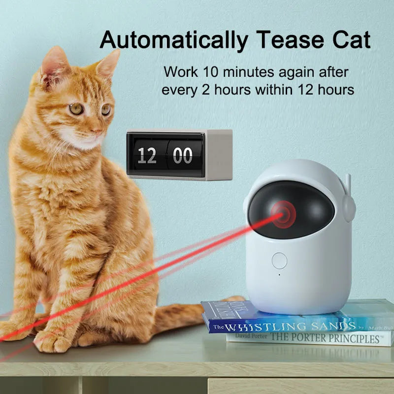 Automatic Laser Cat Toy – Endless Interactive Fun for Your Feline!