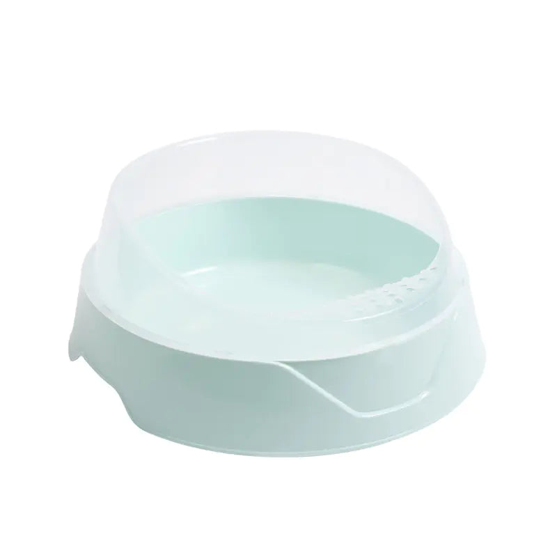 Round Odor-Proof Semi-Closed Cat Litter Box