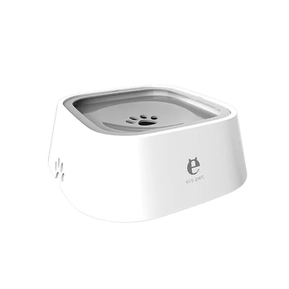 Floating Dog Water Bowl - No Wet Mouth Design