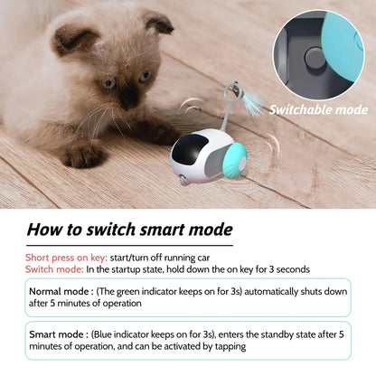 Smart Cat Toy nteractive Remote-Control Pet Toy for Endless Fun!