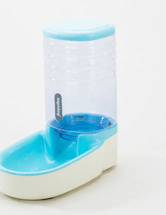 Pet Automatic Cat Feeder and Gravity Water Dispenser,Stainless Steel Bowls Set Large Capacity 5L Food Feeder and 3.5L Water Fountain