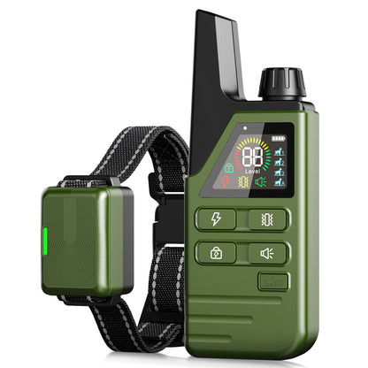 Dog Shock Collar - 4300FT Dog Training Collar with Remote, IPX8 Waterproof Electric Dog Collar with 4 Training Modes, Security Lock,