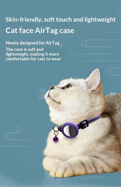 Airtag Cat Collar Premium Qality Gps Locator Pet  Anti-lost Tracking Magic