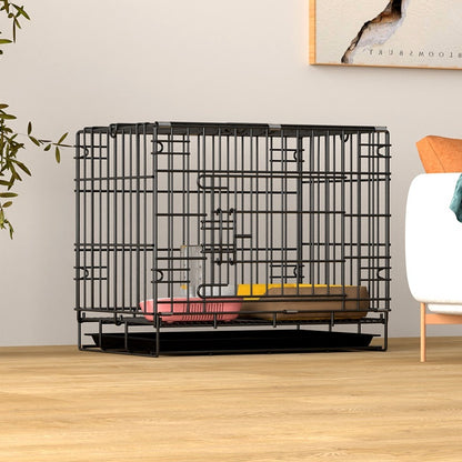 18 -22 Encrypted Folding Dog Cage  Large Corgi And Shiba Inu Pet Cage