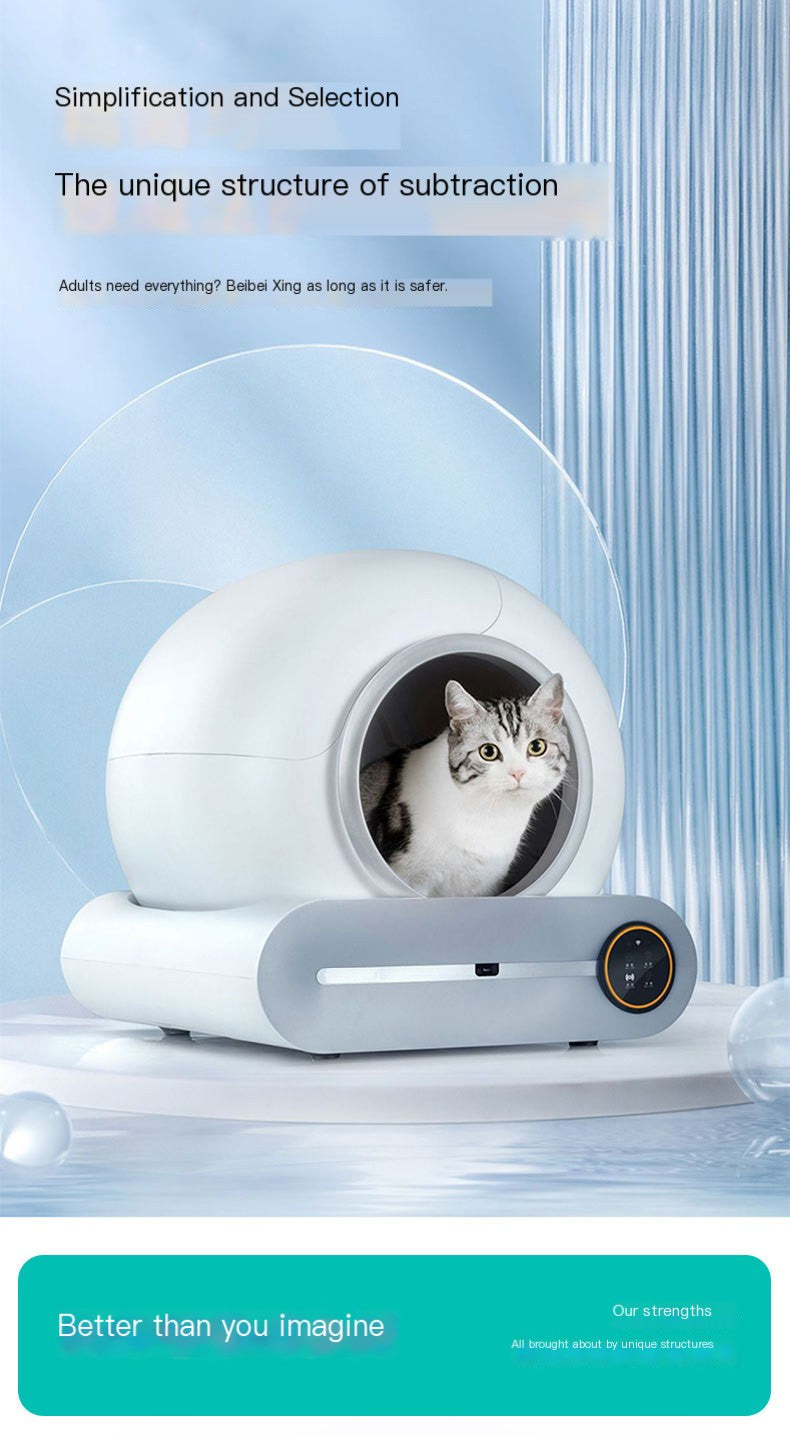 Automatic Cat Litter Box with Odor Control (Large)