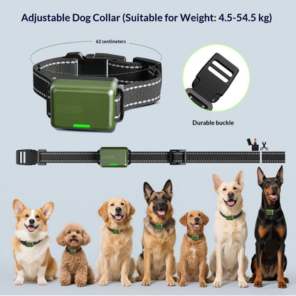 Dog Shock Collar - 4300FT Dog Training Collar with Remote, IPX8 Waterproof Electric Dog Collar with 4 Training Modes, Security Lock,