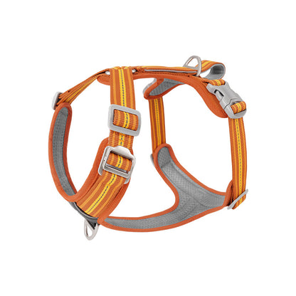Best Pet Supplies Voyager Mesh Dog Breathable Harness Reflective Stitching, All Weather Adjustable for Walking Training, or Running - Heavy Duty & Durable, Harness