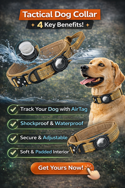 Dog Collar Airtag Protective Cover Pet Collar Waterproof