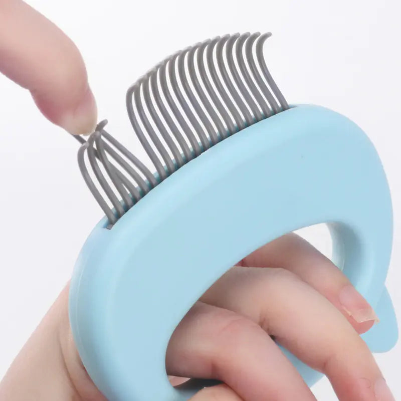 Cat Hair Removal Comb with Cute Handles for Grooming