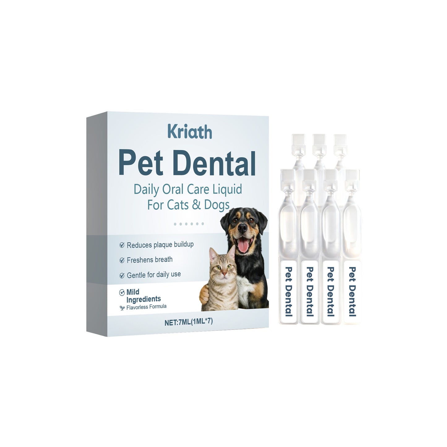 Pet Dental Oral Care Solution – Easy Daily Dental Care for Your Pet