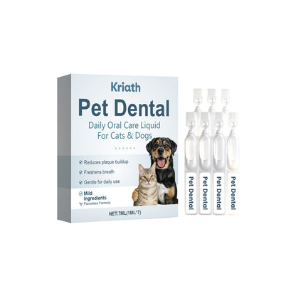 Pet Dental Oral Care Solution – Easy Daily Dental Care for Your Pet