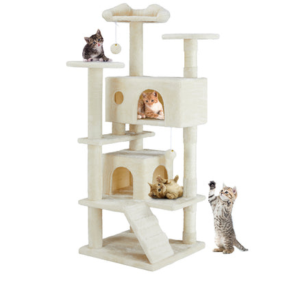 50 in Multi Functional Cat Tree house Cat Climbing Frame