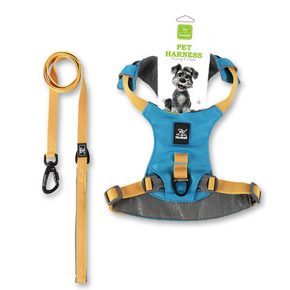 No Pull Dog Harness, Collar & Leash Set |Ideal for Training, Walking, Hiking