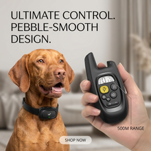 Pet Training Collar Anti-Bark Rechargeable Waterproof Smart Electronic 500M range