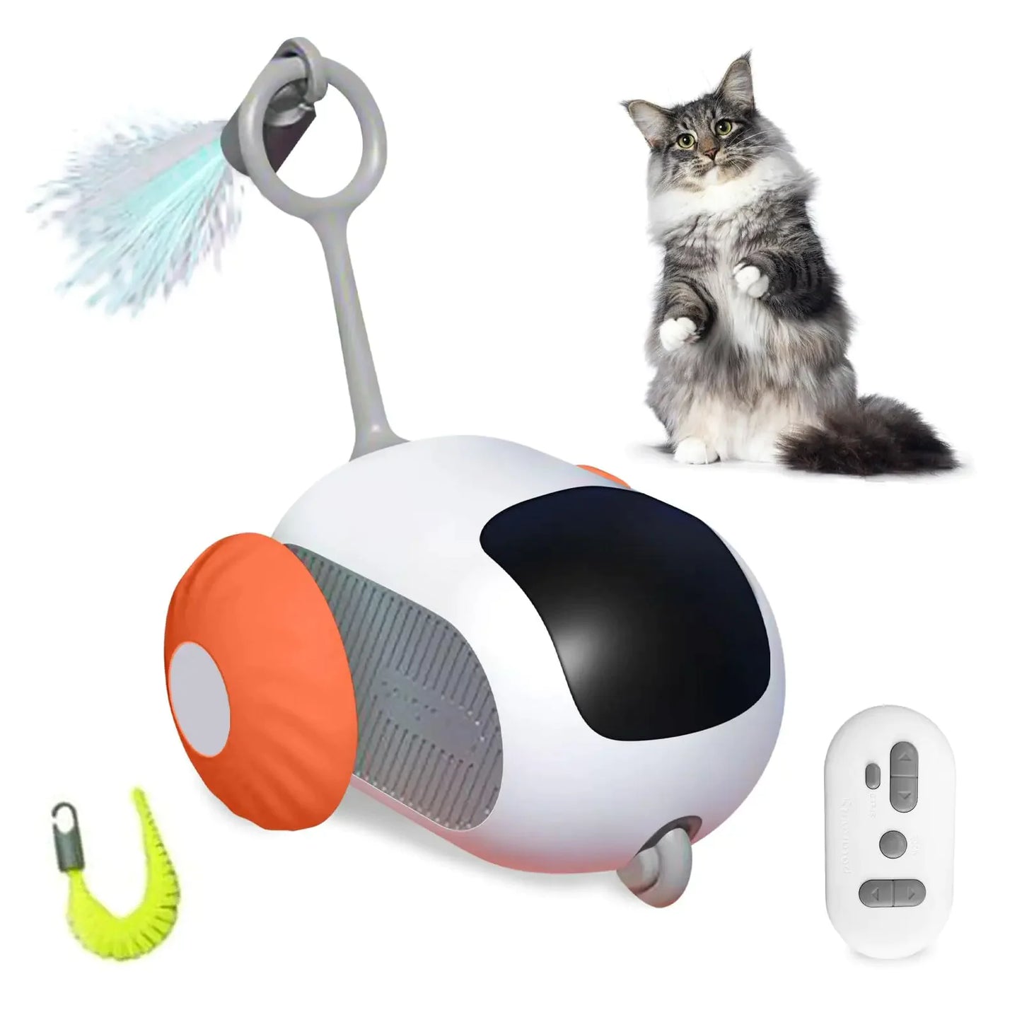 Smart Cat Toy nteractive Remote-Control Pet Toy for Endless Fun!
