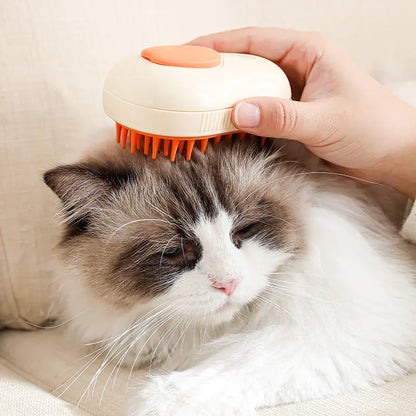 Pet Grooming Brush for Cats and Dogs with Massage Spray