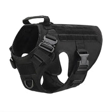 Tactical Dog Harness Vest For Large Dogs Adjustable Vest for Walking, Training